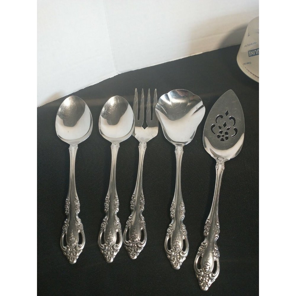 COPY - Oneida Community BRAHMS Stainless Serving set of 5pcs